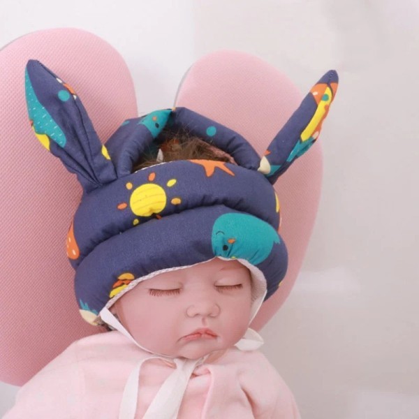 طاقية لحـماية رأس الطفل 🧸✨