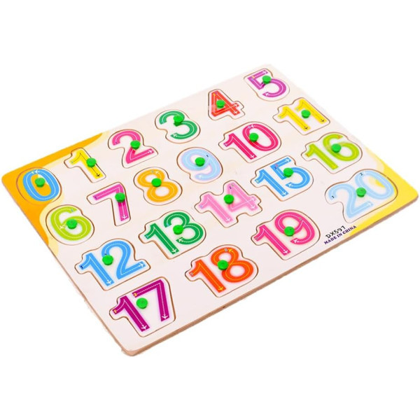 بزل الأرقام الإنجليزية للأطفال! 🧩✨👶