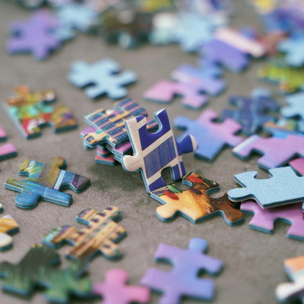 بزل HXMARS ب 500 قطعة على شكل  الحديقة الخلابة 🏡🌸🌼🌻