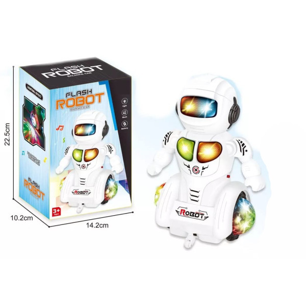 الروبوت المضيء المتحرك 🤖