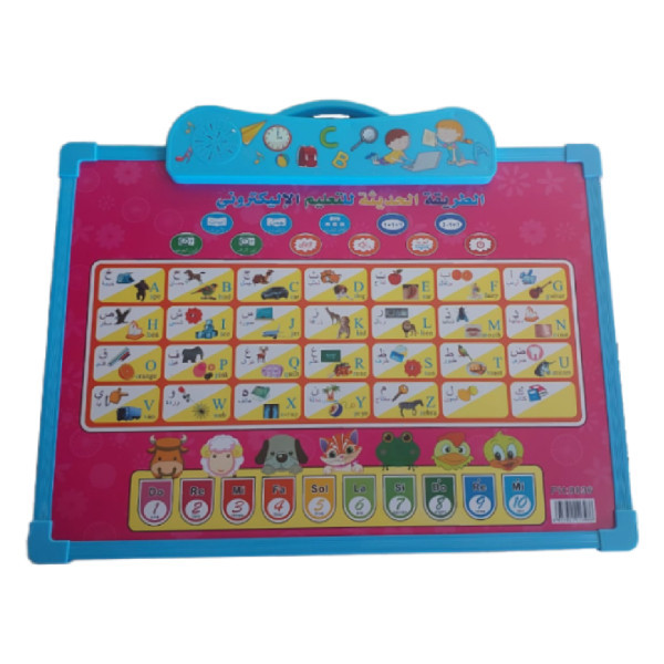 اللوح التعليمي الناطق باللون الأزرق 🤓💙