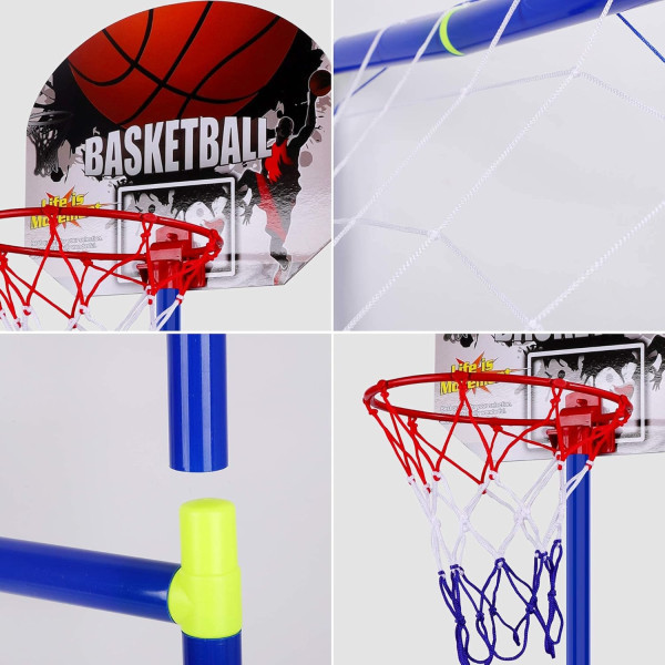 ستقف كرة القدم مع كرة السله