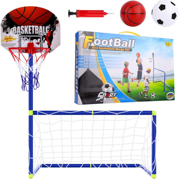 ستقف كرة القدم مع كرة السله