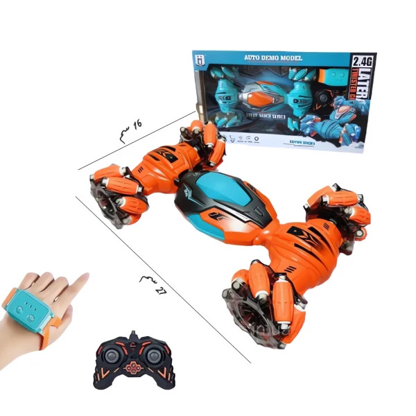 سيارة مع الساعه والريموت 🚗⌚