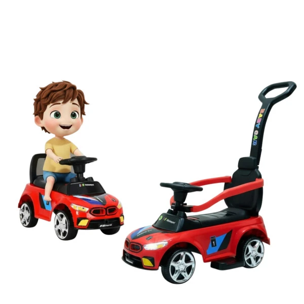 سيارة الركوب مع حواجز حماية 🚗