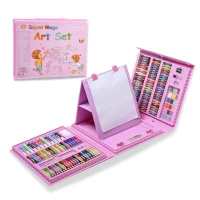 صندوق الالوان باللون الزهري 💕